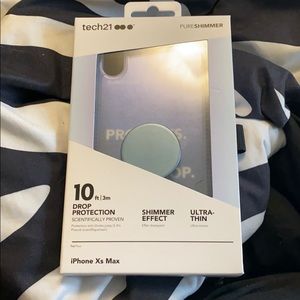 Tech 21 blue / clear case